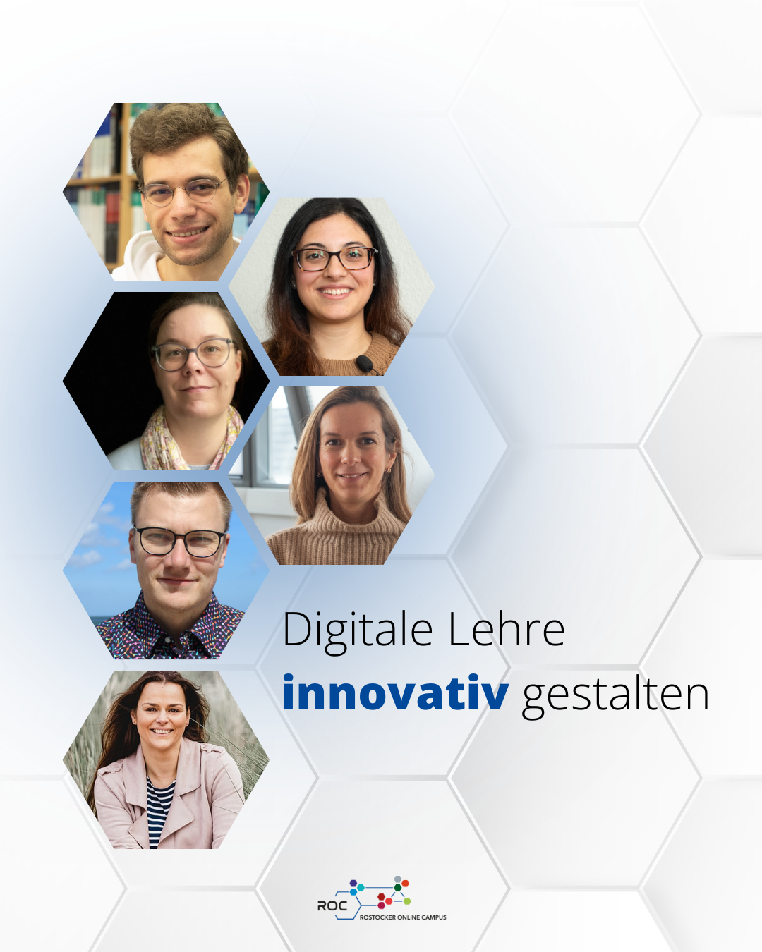 Digitale Lehre innovativ gestalten, Fotos von Interviewten
